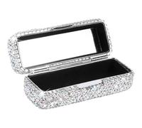 Estuche Pintalabios Mini Bolsa de pintalabios a la Moda, Almacenamiento Creativa for Brillo Labios, Bonita Funda Protectora for con Espejo for Mujer