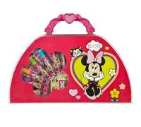 Estuche Pintura | 51 Piezas | Disney Minnie Mouse | Conjunto Creativo | Pintar y Diseñar