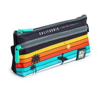 Estuche Plano Portatodo Grafoplás Design Bits Bobs 2 Cremalleras Lavable