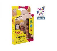 estuche plastilina 6 barras de 15gr colores surtidos gama multicultural jovi 906m