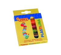 Estuche plastilina jovi 90/6/ 6 unidades/ 15g/ colores surtidos