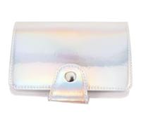 Estuche Plata de Plástico Plantillas para Estampación de Uñas