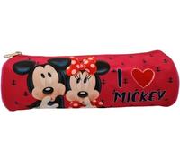 Estuche Porta Bolígrafos Monedero Colegio y Guardería para Niños 21x7x6cm (MINNIE MOUSE)