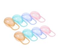 Estuche Porta Chupetes Portátil, Pack de 8, Pp, Gran Capacidad Color Aleatorio