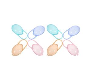 Estuche Porta Chupetes Pp, Pack de 8, Gran Capacidad Color Aleatorio