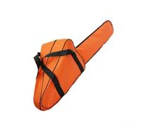Estuche portátil de 50.8 cm para motosierra hecha de tela Oxford 600D gruesa, bolsa protectora de almacenamiento para herramientas de jardín con correas cómodas, negro (16-18 pulgadas naranja)