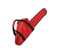 Estuche portátil de 50.8 cm para motosierra hecha de tela Oxford 600D gruesa, bolsa protectora de almacenamiento para herramientas de jardín con correas cómodas, negro (16-18 pulgadas rojo)