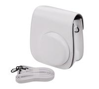 Estuche portátil instantáneo Dcenta de piel sintética con correa para el hombro, compatible con Fujifilm Instax11.