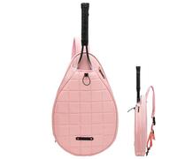Estuche portátil multifuncional para raqueta de tenis | Mochilas de almacenamiento con cordón elástico para tenis, viajes, gimnasio, práctica, deportes diarios