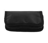 Estuche Portátil Negro para Monitor de Glucosa, para Diabéticos | 1, Tejido y PVC Aleación de Zinc, Correas Elásticas y Malla Interior para Kit y Dispositivo