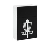Estuche portátil para cigarrillos Disc Golf, ideal como regalo para hombres, mujeres, padres y papás.