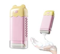 Estuche Portátil para Jabón - Estuche Espumador con Rodillo para Jabón de Manos - Organizador de Artículos de Aseo con Drenaje para Ducha Camping Senderismo Gimnasio Hogar Interiores y