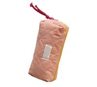 Estuche portátil para lápices 7.5 x 3.5 x 2.4 pulgadas, gran capacidad, estuche para lápices, con cremallera, bolsa de cosméticos, para niñas, mujeres, viaje, lapicero, Yellow-150