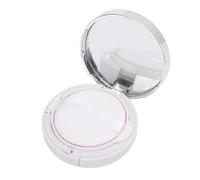 Estuche Portátil para Polvos de Maquillaje, Recipiente Vacío Recargable para Polvos con Espejo, Tapa Sellada, Caja para Polvos Sueltos, Crema BB, Cosméticos