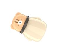 Estuche portátil para talco de bebé con aplicador de esponja suave, contenedor de viaje a prueba de fugas para la piel del bebé y contenedor de polvo suave con esponja