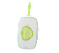 Estuche Portátil para Toallitas Húmedas de Ñiño, Pp, Verde, 1 Pieza | Pañuelos Húmedos y Pañitos Humedos, Cierre Reutilizable, Bloqueo de Humedad, Uso en Compras y Sillas
