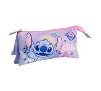 Estuche portatodo 3 compartimentos stitch ? estuche escolar triple c