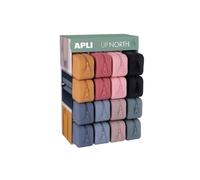 Estuche Portatodo Apli Up North Silicona Surtido 75x185x55 mm