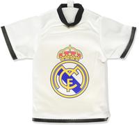 Estuche portatodo con forma de camiseta del Real Madrid CF