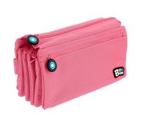 Estuche Portatodo Cuádruple Grafoplás Bits Bobs Rosa Claro