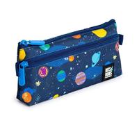 Estuche Portatodo Plano Grafoplas Bits Bobs Design 2 Cremalleras 23x10 cm