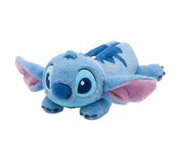 Estuche Portatodo Stitch Infantil Unisex - Peluche Azul Suave 100% Poliéster, Diseño 3D con Cremallera Superior, Gran Capacidad para Lápices y Rotuladores, Licencia Oficial para Colegio
