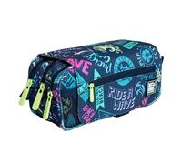 Estuche Portatodo Triple Grafoplás Bits and Bobs Design Beach