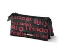 Estuche Portatodo Triple La Casa De Papel Karactermania