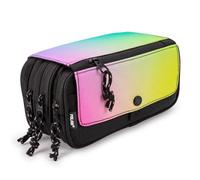 Estuche Portatodo Triple Milan Sunset Con Cuatro Cremalleras