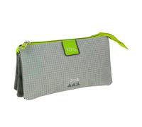 Estuche Portatodo Triple Plano Grafoplás Kūru Gris 22.5 x 12 x 14 cm