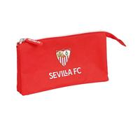 Estuche Portatodo Triple Sevilla FC Nunca Te Rindas Rojo 80313