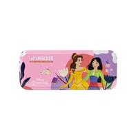 Lip Smacker Disney Princess Artisan Picnic Beauty Tin, Set de Maquillaje de 3 Niveles, 16 Brillos de Labios, 8 Cremas Brillantes, Aplicadores de Maquillaje y Accesorios para el Cabello para tus Hijos