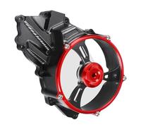 Estuche Protector Adecuado para La Modificación para Chunfeng 450SR, Cubierta De Embrague Transparente, Motor, Piezas Decorativas, Lateral del(Rosso)