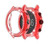 Estuche protector con pedrería para reloj The HR Gen 5 (rojo)