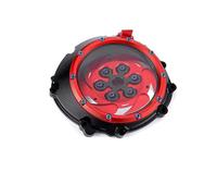 Estuche Protector Cubierta del Estator Pulsador Motor Lateral De Motocicleta para BMW S1000RR S 1000RR S1000 RR 2009 2010 2011 2012 2013 2014 2015 2016 2017(Rosso)