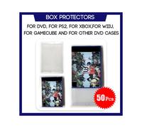 Estuche protector de 50 piezas para DVD, PS2, Xbox, Wii, WiiU, GameCube, hecho a medida