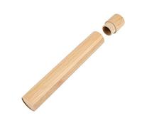 Estuche Protector de Bambú para Cepillo de Dientes, portátil ecológico, estuche natural de bambú, ligero transpirable for viajes camping escuela familia