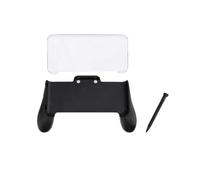 Estuche Protector de Cristal con Agarre ErgonóMico y LáPiz ÓPtico para la NUEVA 2DS LL, Paquete para Juegos Que Mejora el Juego y Ofrece Mayor