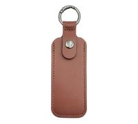 Estuche Protector de Cuero para USB, Organizador de Accesorios, 9 x 4 cm, Soporte de Cuero Artificial para Memoria, Funda compacta para memorias USB, fácil de Llevar, para Mochila, Almacenamiento