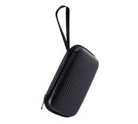 Estuche Protector de EVA Negro para Termómetro, Cremallera | Bolsa Portátil de Almacenamiento, Forro Suave y Correa, para Casa, Viajes y Uso Diario