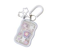 Estuche protector de tarjetas de silicona con múltiples bolsillos para pases de comedor escolares y organizadores de tarjetas clave Bolsas protectoras para estudiantes Estuche expositor