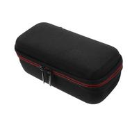 Estuche Protector para Altavoz de EVA Negro, Portátil para Viaje y Negocio | Organización Interna Compartimentos y Bolsillos de Malla, Diseño Moderno, para Equipos de Micrófono y Altavoces