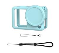 Estuche Protector para dji OSMO Action 6, Estuche Protector de Silicona a Prueba de Golpes y caídas, Accesorio Protector de Almacenamiento para la Cámara para OSMO Action 6 (Blue)