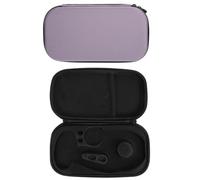 Estuche Protector para Estetoscopio Portátil de EVA Cremallera | Caja Rígida de Viaje, Malla Superior y Asa, Organiza Eartips y Protege en Rondas Clínicas