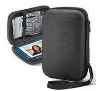 Estuche Protector Portátil para Canon Zoemini 2 - Funda de Transporte EVA para Canon Ivy Impresora Fotos Móvil Fotográfica Mini, Bolsa con Cremallera y Malla Interior para Papel y Accesorios, Negro