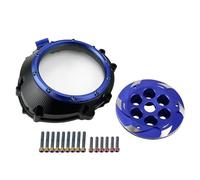 Estuche Protector Protección De La Cubierta del Motor Motocicleta para BMW S1000RR 2009 2010 2011 2012 2013 2014 2015 2016 2017(BLU)