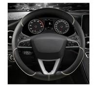 Estuche Protector Protector Antideslizante 38cm Volante Coche Cuero Microfibra para Seat para Toledo para MII para Leon para Arosa para Exeo ST(1 O Shape)