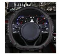 Estuche Protector Protector para Volante Coche En Forma D para Kia K5 para Optima 2019 2020 para Forte GT 2019-2021 Accesorios Interior(Púrpura)