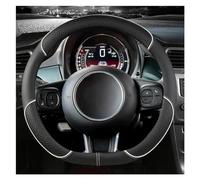 Estuche Protector Protector para Volante De Coche En Forma De D para Fiat 500 2007-2022 para 500E 2020 2021 500L 2014-2018 para 500X 2015-2022(Blanco)