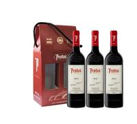 Estuche Protos Roble 3 Unidades - x3 Botellas Vino Tinto Ribera del Duero x 75 cl - Mejor Selección ENOVINOS
